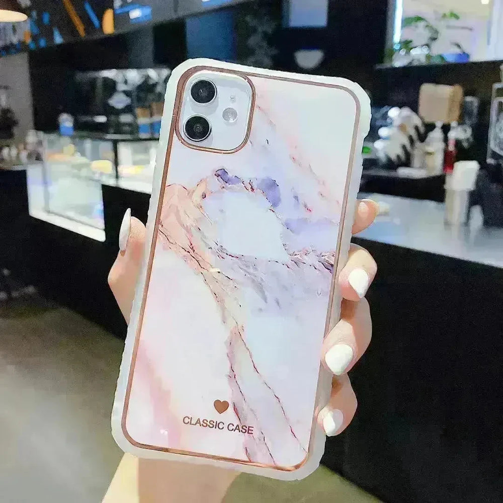 Electroplating silicone iphone case - EX-STOCK CANADA