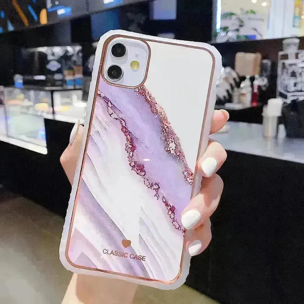 Electroplating silicone iphone case - EX-STOCK CANADA