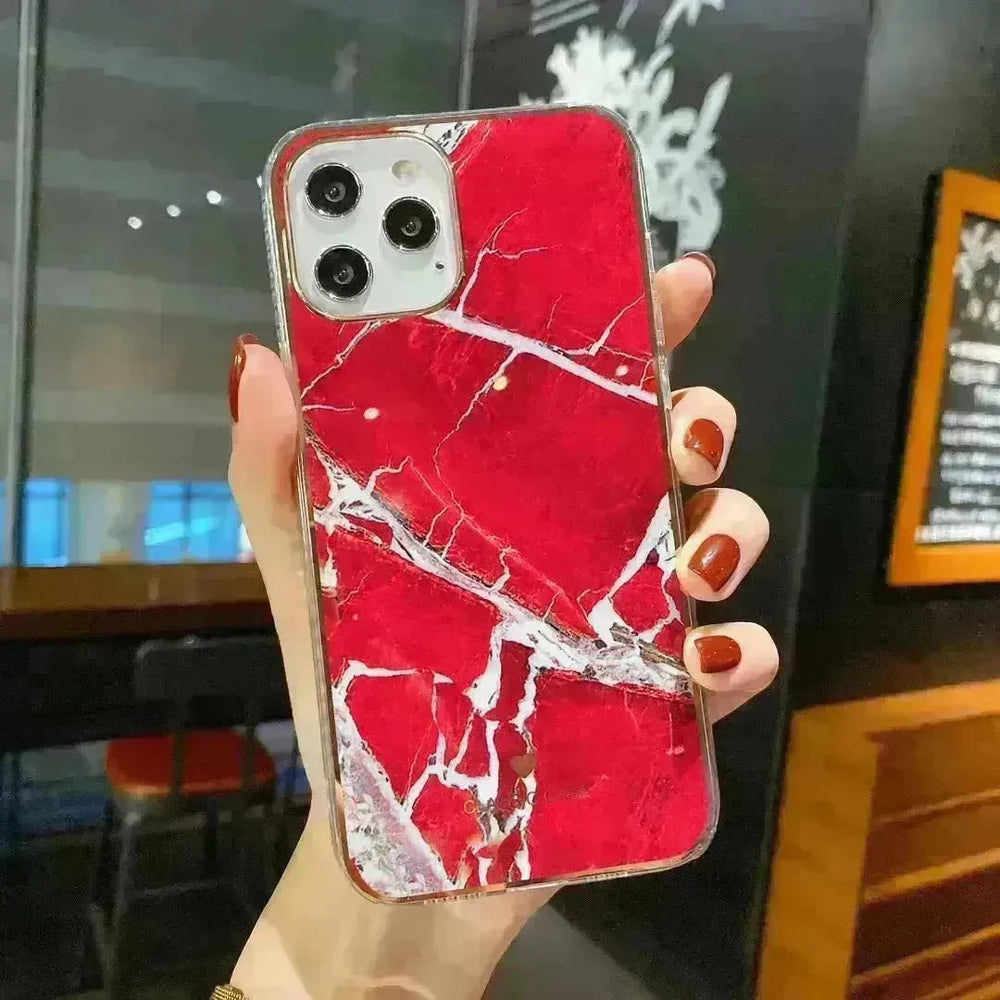 Electroplating silicone iphone case - EX-STOCK CANADA