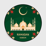 Islamic Ramadan Festival Moon Camel Church Round Living Room Bedroom Floor Mat Carpet - EX-STOCK Canada