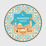 Islamic Ramadan Festival Moon Camel Church Round Living Room Bedroom Floor Mat Carpet - EX-STOCK Canada