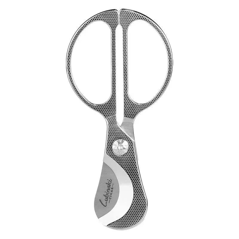 Cubinski Stainless Steel Sharp Cigar Scissors Leather Protective sleeve case - EX-STOCK Canada
