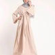 Fashion Plain Abaya dress for ArabMiddle East Dubai Arab Turkey Women Ramadan Eid Jalabiya for Women - EX-STOCK Canada