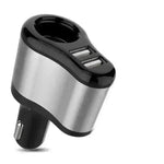 Car Charger Dual Usb Fast Charge Transfer Interface Universal Smart Phone Car Charger - EX-STOCK CANADA