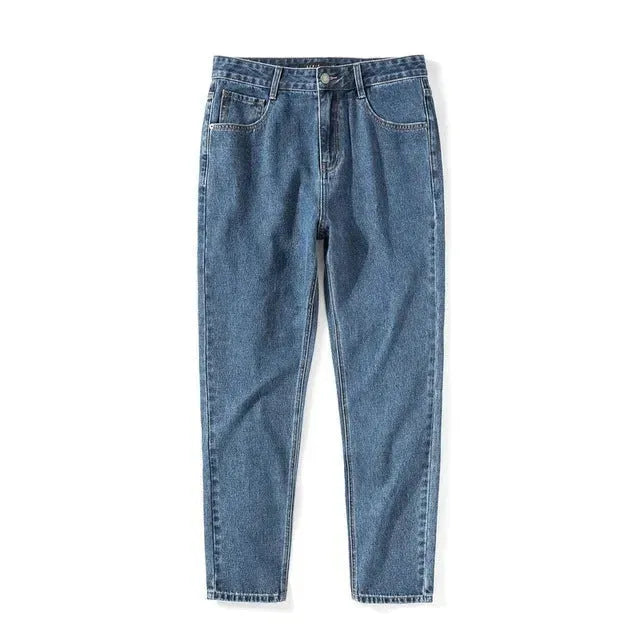 Denim Jeans pant Men New Loose Cotton Jeans Man Autumn  casual - EX-STOCK CANADA