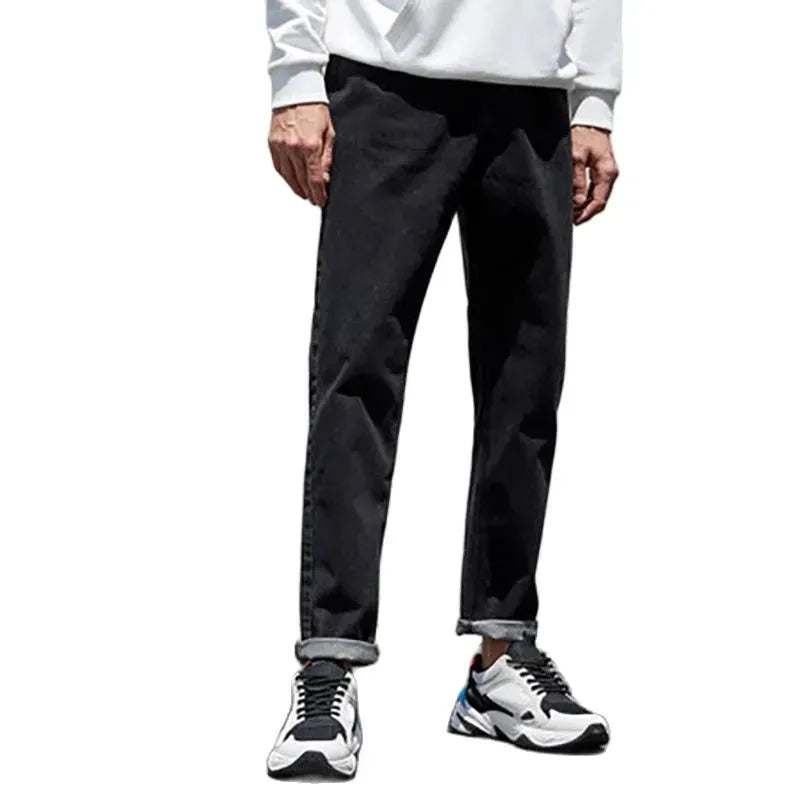 Denim Jeans pant Men New Loose Cotton Jeans Man Autumn  casual - EX-STOCK CANADA