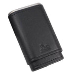 Portable Travel 3 Pack Humidifying Leather Cigar Case - EX-STOCK Canada