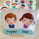 14 pcs Kids Learning Emotions Cognitive Flash Cards - EX-STOCK Canada