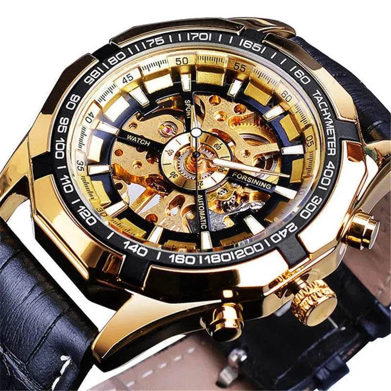 Forsining Watch Men's Fashion Casual Classic Popular Waterproof Manual Mechanical Watch - EX-STOCK Canada