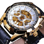 Forsining Watch Men's Fashion Casual Classic Popular Waterproof Manual Mechanical Watch - EX-STOCK Canada
