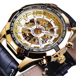 Forsining Watch Men's Fashion Casual Classic Popular Waterproof Manual Mechanical Watch - EX-STOCK Canada