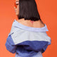 Casual Women Single Breasted Lapel Oversized Crop Denim Jacket - EX-STOCK CANADA