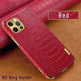 Crocodile skin Leather iphone case Apple Phone Protective Case - EX-STOCK CANADA