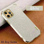 Crocodile skin Leather iphone case Apple Phone Protective Case - EX-STOCK CANADA