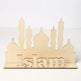 Muslim Eid Al-Fitr Decoration Craft Gifts Eid Mubarak Ramadan Wooden Ornaments - EX-STOCK Canada