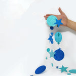 Guirnalda de Papel Dorada y Negra de 4M para Decoración de Eid Mubarak - EX-STOCK Canada