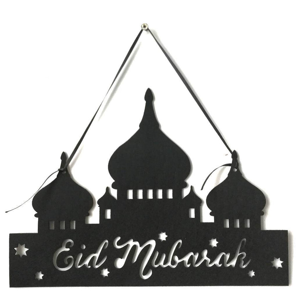 Ramadan Gurban Eid Al-Fitr English Alphabet Castle Home Decoration Pendant plaques - EX-STOCK Canada