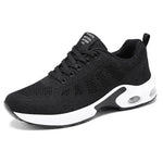 Casual Shoes Breathable Lightweight Mother Shoes Lace-up Cushioned Sneakers for Women - EX-STOCK Canada