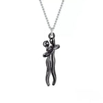 Hot Sale Affectionate Hug Necklace Couples Anniversary Valentine's Day  Gift Fashion Punk Street Style Pendant Necklace - EX-STOCK CANADA