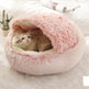 2 In 1 Dog And Cat Bed Pet Winter Bed Round Plush Warm Bed House Soft Long Plush Pets Bed Pet Products EX-STOCK Canada 