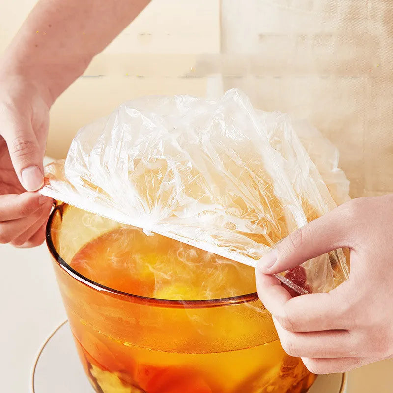Transparent Food Grade Disposable and Reusable Fresh food Wrap - EX-STOCK CANADA