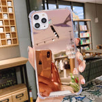 Soft rubber Mirror Phone Case women iphone case - EX-STOCK Canada