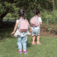 Cute Bunny Anti-Lost Toddler Backpack – Kindergarten Kids School Bag | Gray Green & Gray Powder