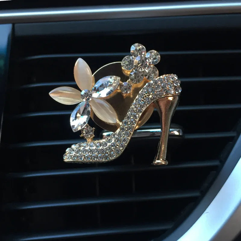 Creative Car Perfume High Heels Car Air Outlet Perfume Clip Car Air Freshener - EX-STOCK CANADA