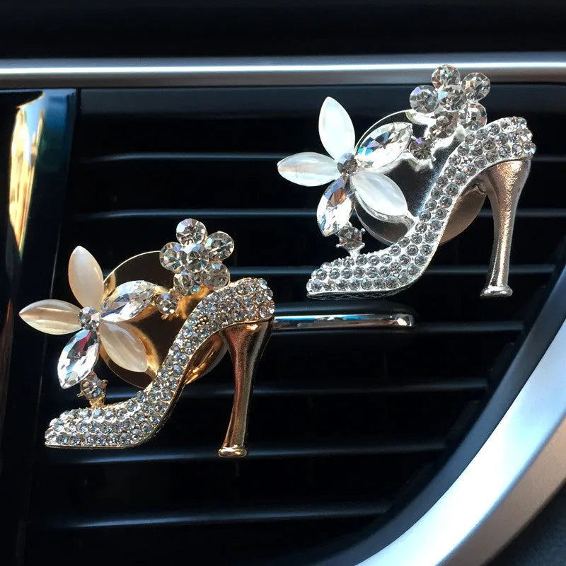 Creative Car Perfume High Heels Car Air Outlet Perfume Clip Car Air Freshener - EX-STOCK CANADA