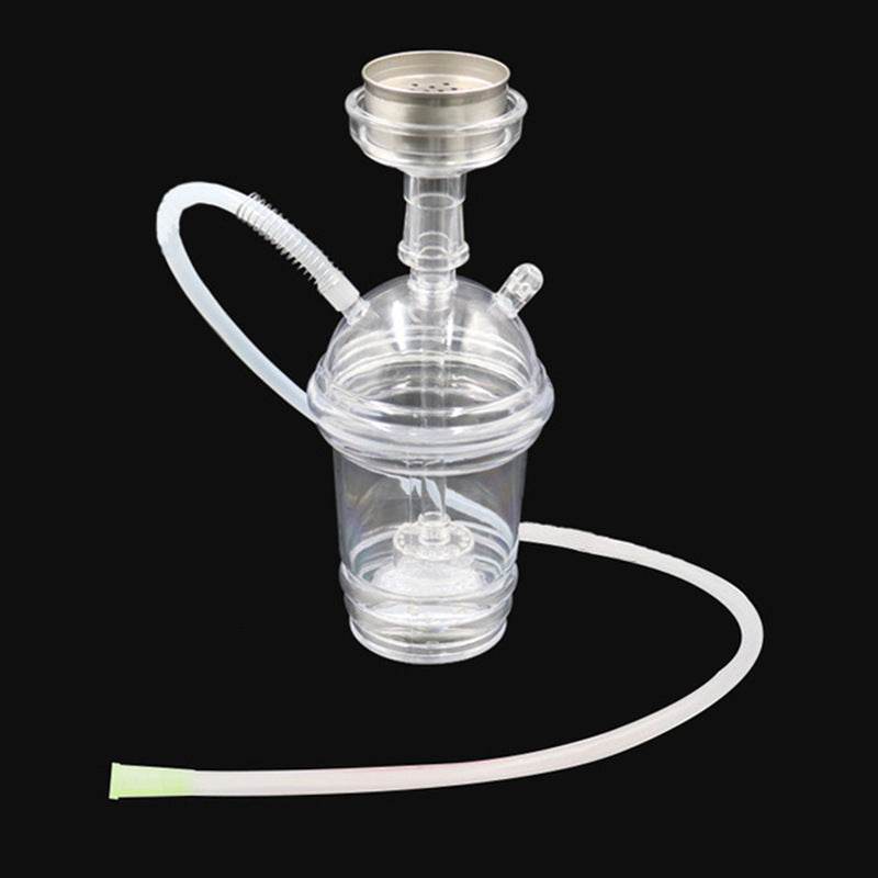 Shisha Set Acrylic Kettle Arabian Shisha Portable Small Set Creative Shisha Hookah - EX-STOCK Canada