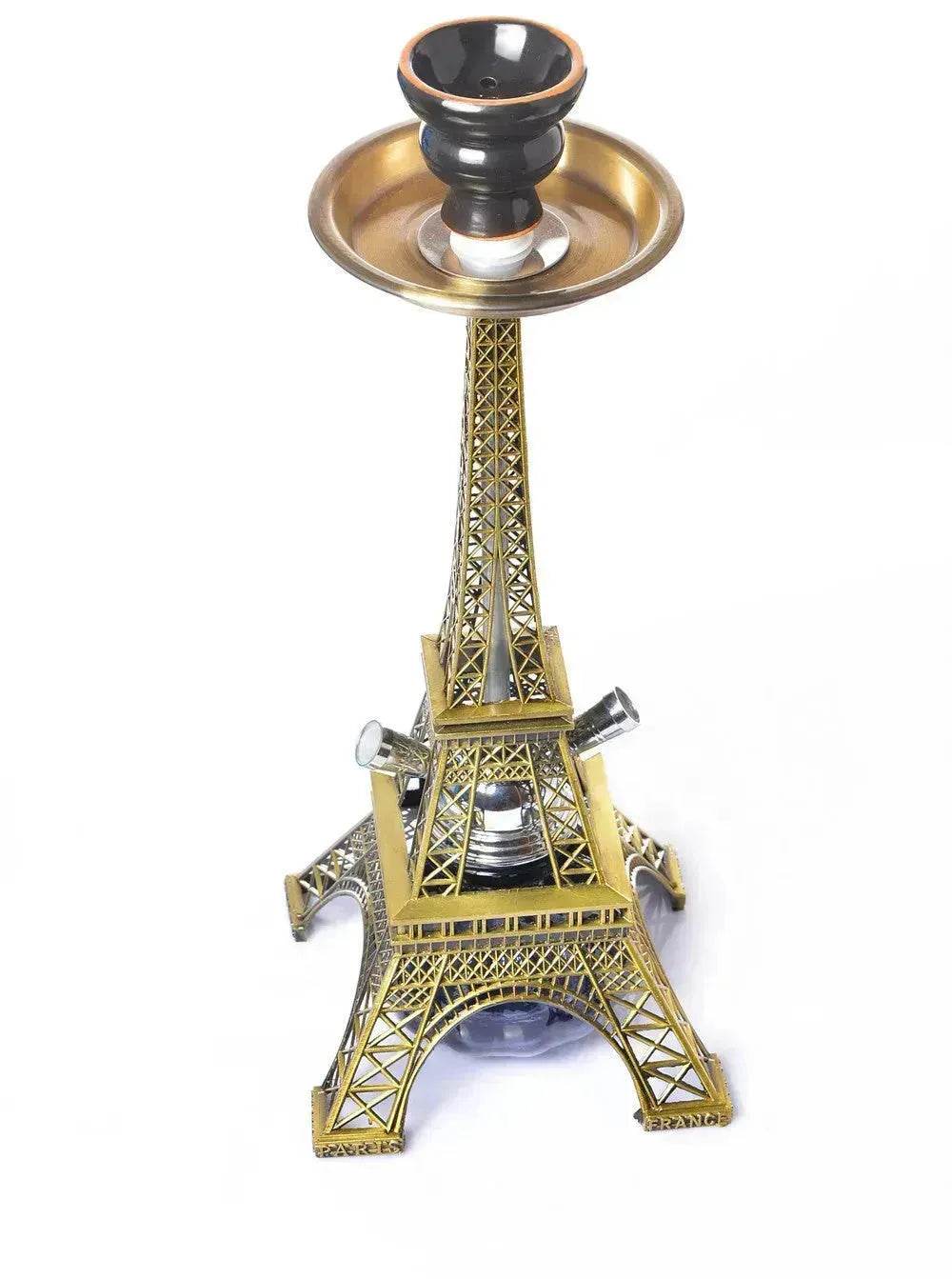 Eiffel Tower Arabian Shisha Double Pipe Hookah Set - EX-STOCK Canada