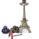 Eiffel Tower Arabian Shisha Double Pipe Hookah Set - EX-STOCK Canada