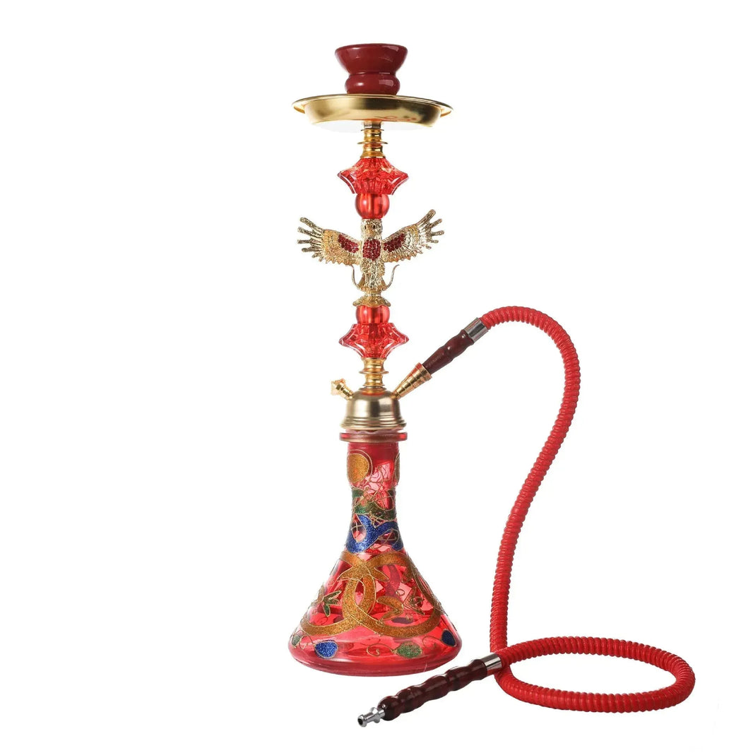 Arabian Pipe Smoking Set Hookah Ceramic Pot Bar Nightclub Full Set Of Accessories Hookah - EX-STOCK CANADA