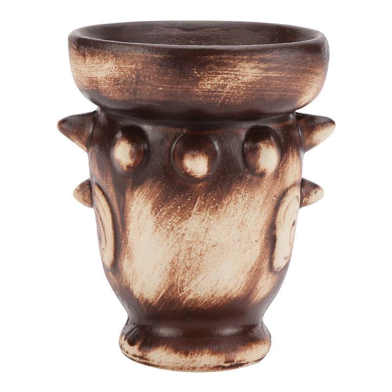 Hookah Accessories Ceramic Pot Single Hole Hookah Ceramic Smoke Bowl - EX-STOCK Canada