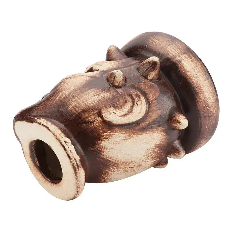 Hookah Accessories Ceramic Pot Single Hole Hookah Ceramic Smoke Bowl - EX-STOCK CANADA