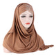 Glitter Scarf For Women, Muslim Headband, Turban, Glitter, Solid Color, Jersey, Hijabs, - EX-STOCK Canada