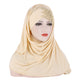 Glitter Scarf For Women, Muslim Headband, Turban, Glitter, Solid Color, Jersey, Hijabs, - EX-STOCK Canada