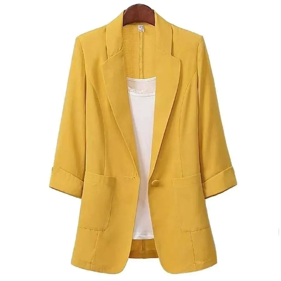 Spring Summer Formal Office Blazer Jacket for women - EX-STOCK CANADA