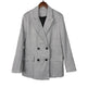 Spring Blazer Women Double Breasted Oversized jacket - EX-STOCK Canada