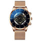 Mesh Strap Quartz Watch Alloy Business Calendar Men's Watch - EX-STOCK Canada
