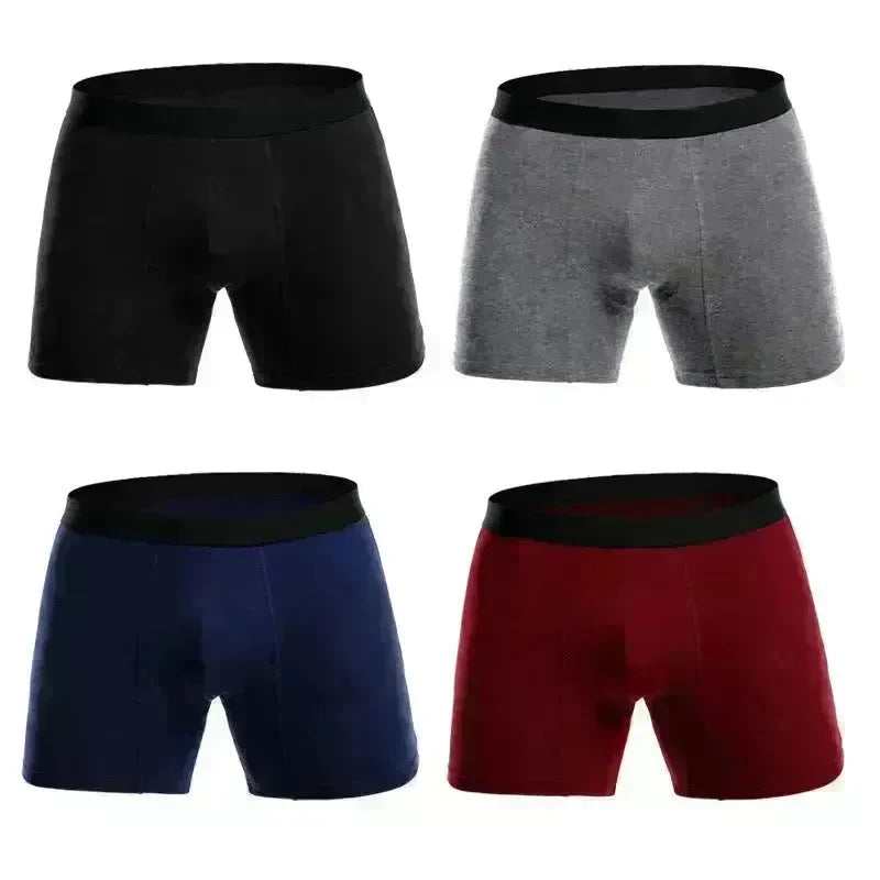 Men's Underwear Cotton Plus Size Men's Boxer Briefs - EX-STOCK CANADA