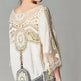 Jastie Bohemian Hollow Out Beach Cover Up Blouse Beach Shirt Women Crochet Lace Top Blusas mujer de moda Summer Tops - EX-STOCK CANADA
