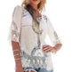 Jastie Bohemian Hollow Out Beach Cover Up Blouse Beach Shirt Women Crochet Lace Top Blusas mujer de moda Summer Tops - EX-STOCK CANADA