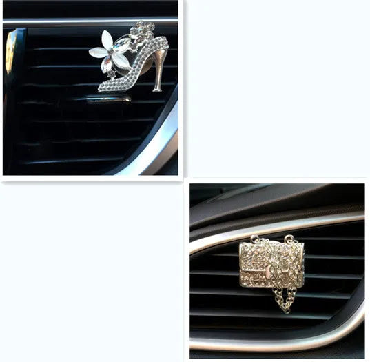 Creative Car Perfume High Heels Car Air Outlet Perfume Clip Car Air Freshener - EX-STOCK CANADA