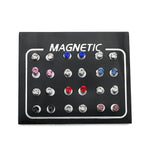 Non-Pierced Magnet - Magnet Stud Earrings EX-STOCK