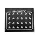 Non-Pierced Magnet - Magnet Stud Earrings EX-STOCK