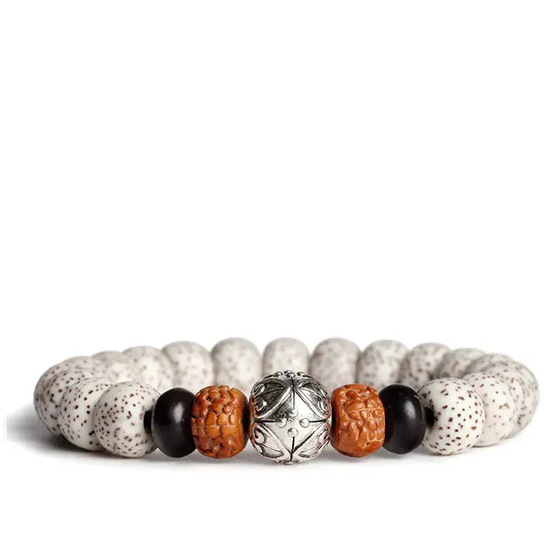Bodhi Seed Root Bracelet Single Circle Bracelet Beads Beaded - EX-STOCK CANADA