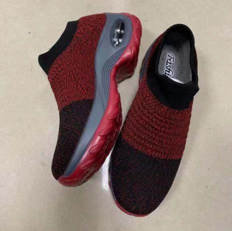 Casual Fashionable Socks Mesh Sneakers No tie sneakers women EX-STOCK