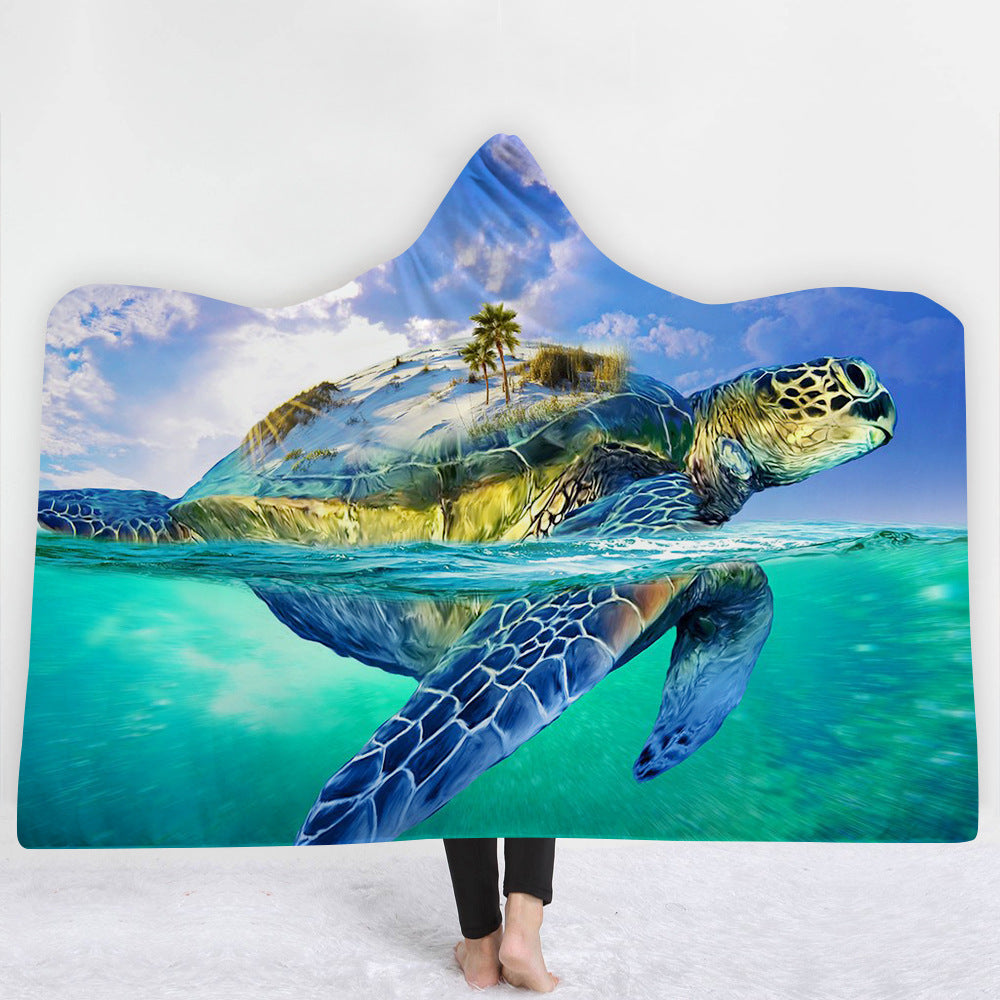 Hooded Blanket Cloak Blanket Thick Blanket EX-STOCK Canada 