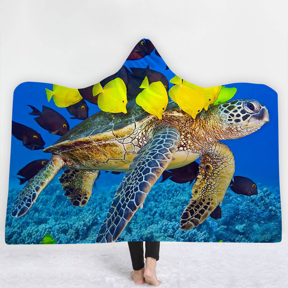 Hooded Blanket Cloak Blanket Thick Blanket EX-STOCK Canada 